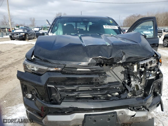 2023 Chevrolet Colorado 4WD Z71 with VIN 1GCPTDEK1P1261018, listed as a Copart auction lot 87478284 with 0 mi miles and Salvage Title. Bid and sale history available at carsss.com. Image 13.
