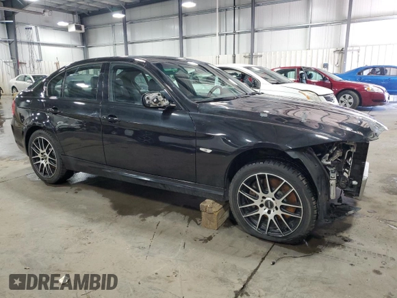 2011 BMW 3 Series 335i xDrive with VIN WBAPL5C57BA983005, listed as a Copart auction lot 48710385 with 85,344 mi miles and Salvage title. Bid and sale history available at DreamBid. Image 4.