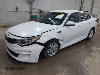 2016 Kia Optima LX with VIN 5XXGT4L39GG048740, listed as a IAAI auction lot 42103300 with 111,574 mi miles and . Bid and sale history available at DreamBid. Image 17.