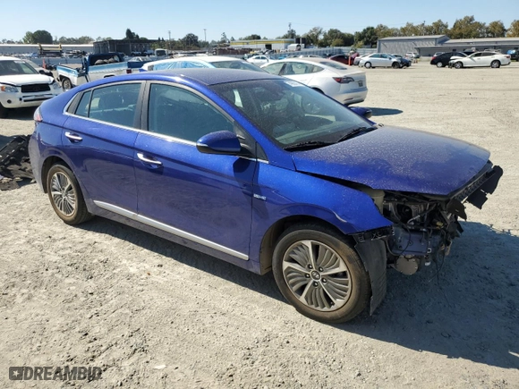 2020 Hyundai Ioniq Plug-In Hybrid Limited with VIN KMHCX5LD4LU192715, listed as a Copart auction lot 74965414 with 31,363 mi miles and Salvage Title. Bid and sale history available at carsss.com. Image 4.