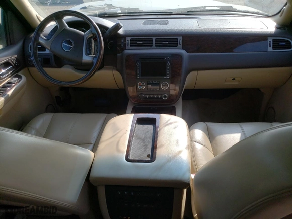 2008 GMC Yukon Denali with VIN 1GKFK63898J148375, listed as a Copart auction lot 71291834 with 0 mi miles and Salvage Title. Bid and sale history available at carsss.com. Image 8.