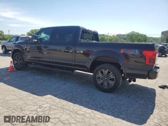 2018 Ford F-150 XL with VIN 1FTFW1E58JFB99171, listed as a Copart auction lot 58036525 with 125,390 mi miles and Salvage title. Bid and sale history available at DreamBid. Image 2.