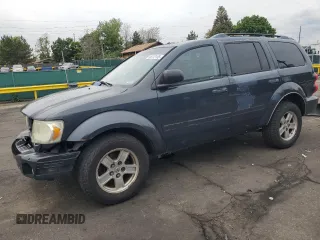 2007 Dodge Durango SLT z VIN 1D8HB48N77F576892, wystawiony jako Copart lot #58372105 z przebiegiem 241 565 mil mil oraz Szkoda całkowita • Salvage title. Historia ofert i sprzedaży dostępna na DreamBid. Obrazek 1.