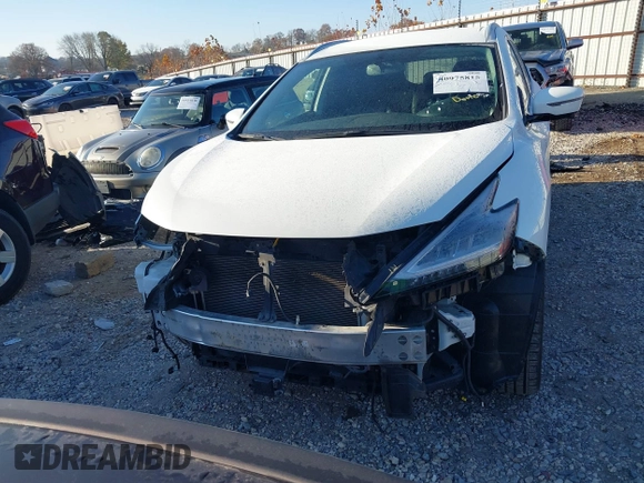 2019 Nissan Murano Platinum with VIN 5N1AZ2MJ4KN155449, listed as a IAAI auction lot 40975815 with 100,133 mi miles and . Bid and sale history available at DreamBid. Image 13.