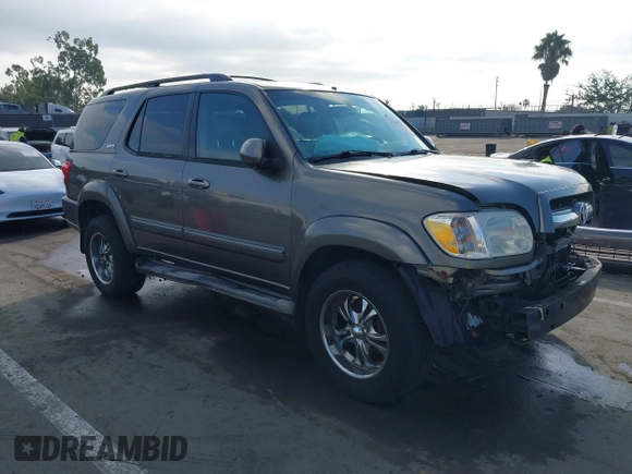 2006 Toyota Sequoia SR5 with VIN 5TDBT44A16S265882, listed as a IAAI auction lot 41453921 with Not Provided miles and . Bid and sale history available at DreamBid. Image 1.
