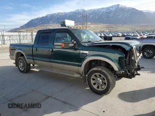 2009 Ford F-250 XL with VIN 1FTSW21579EB19046, listed as a Copart auction lot 50050175 with 137,643 mi miles and Salvage title. Bid and sale history available at DreamBid. Image 4.