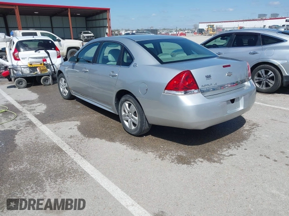2009 Chevrolet Impala LS with VIN 2G1WB57K691166302, listed as a IAAI auction lot 41978689 with 215,400 mi miles and . Bid and sale history available at DreamBid. Image 3.