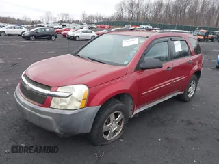 2005 Chevrolet Equinox LS with VIN 2CNDL23F556136350, listed as a IAAI auction lot 41875184 with 88,560 mi miles. Bid and sale history available at carsss.com. Image 2.