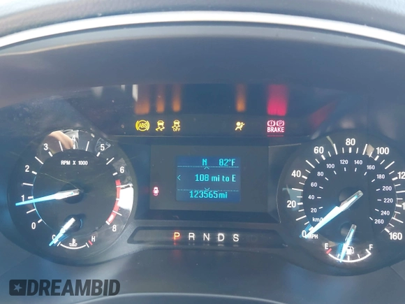 2016 Ford Fusion S with VIN 3FA6P0G70GR245860, listed as a IAAI auction lot 41208849 with 123,565 mi miles. Bid and sale history available at carsss.com. Image 7.