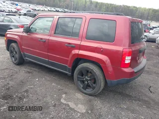 2015 Jeep Patriot Altitude Edition with VIN 1C4NJPBA5FD428486, listed as a IAAI auction lot 41843629 with 135,988 mi miles. Bid and sale history available at carsss.com. Image 3.