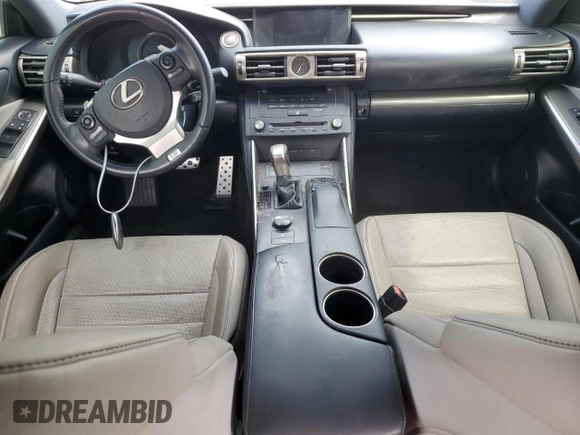 2015 Lexus IS 350 с VIN JTHBE1D25F5019956, выставлен на аукционе Copart как лот 54515915 с пробегом Не указан миль и Списание • Salvage title. История ставок и продаж доступна на DreamBid. Изображение 8.