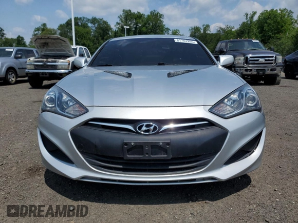 2013 Hyundai Genesis Coupe Premium with VIN KMHHT6KD3DU086153, listed as a Copart auction lot 61784265 with 101,966 mi miles and Clean title. Bid and sale history available at DreamBid. Image 5.