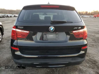 2017 BMW X3 xDrive28i with VIN 5UXWX9C58H0T04799, listed as a Copart auction lot 86836454 with 125,992 mi miles and Salvage Title. Bid and sale history available at DreamBid. Image 6.