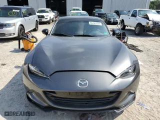 2017 Mazda MX-5 Miata RF Club with VIN JM1NDAL76H0105968, listed as a Copart auction lot 65161764 with 39,292 mi miles and Salvage Title. Bid and sale history available at carsss.com. Image 5.