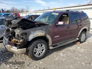 2007 Ford Explorer Eddie Bauer with VIN 1FMEU74E17UA69691, listed as a Copart auction lot 46225385 with Not Provided miles and Salvage Title. Bid and sale history available at carsss.com. Image 1.