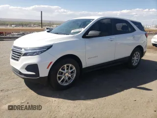2022 Chevrolet Equinox LS z VIN 3GNAXHEV2NS158091, wystawiony jako Copart lot #50431625 z przebiegiem 41 458 mil mil oraz Czysty tytuł • Clean title. Historia ofert i sprzedaży dostępna na DreamBid. Obrazek 1.