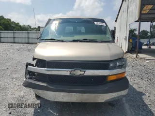 2007 Chevrolet Express Passenger with VIN 1GAHG39U671156658, listed as a Copart auction lot 59565575 with 158,012 mi miles and Salvage title. Bid and sale history available at DreamBid. Image 5.