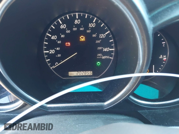 2008 Lexus RX 350 with VIN JTJGK31U789850529, listed as a IAAI auction lot 41211567 with 202,855 mi miles and . Bid and sale history available at DreamBid. Image 7.