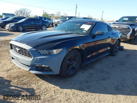 2017 Ford Mustang V6 with VIN 1FA6P8AM2H5235185, listed as a IAAI auction lot 41650785 with 146,855 mi miles and . Bid and sale history available at carsss.com. Image 2.