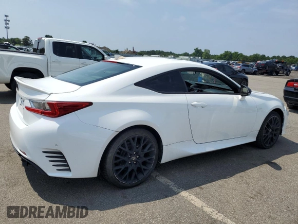 2016 Lexus RC 350 F Sport with VIN JTHSE5BC5G5006161, listed as a Copart auction lot 65256264 with 94,976 mi miles and Non repairable. Bid and sale history available at DreamBid. Image 3.