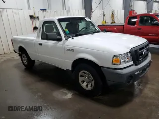 2011 Ford Ranger XL with VIN 1FTKR1AD4BPA35303, listed as a Copart auction lot 53551725 with 198,486 mi miles and Salvage Title. Bid and sale history available at carsss.com. Image 4.
