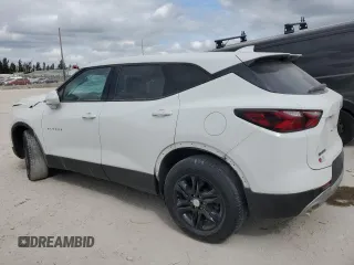 2021 Chevrolet Blazer LT with VIN 3GNKBCRS7MS578241, listed as a Copart auction lot 58149005 with 38,283 mi miles and Non repairable. Bid and sale history available at DreamBid. Image 2.