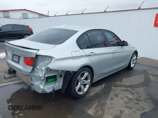 2013 BMW 3 Series 328i with VIN WBA3C1C51DF438981, listed as a IAAI auction lot 41741049 with 135,499 mi miles. Bid and sale history available at carsss.com. Image 4.