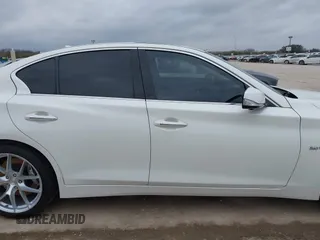 2020 Infiniti Q50 Luxe with VIN JN1EV7AP4LM200455, listed as a IAAI auction lot 41514036 with 76,441 mi miles and . Bid and sale history available at DreamBid. Image 13.