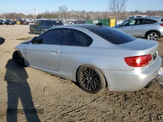 2011 BMW 3 Series 335is with VIN WBAKG1C58BE618199, listed as a Copart auction lot 87549775 with 102,081 mi miles and Salvage Title. Bid and sale history available at carsss.com. Image 2.