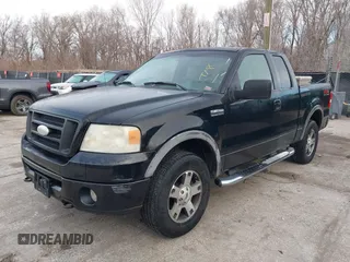 2006 Ford F-150 XLT with VIN 1FTPX14596KA58806, listed as a IAAI auction lot 41729843 with 294,483 mi miles. Bid and sale history available at carsss.com. Image 2.
