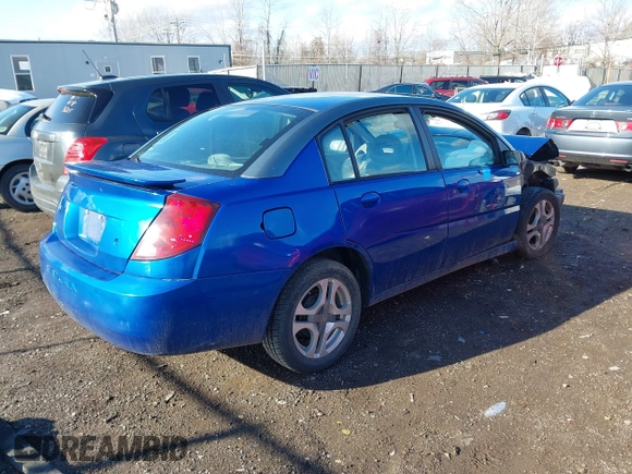 2003 Saturn ION with VIN 1G8AL52F63Z144401, listed as a IAAI auction lot 41797157 with 216,499 mi miles. Bid and sale history available at carsss.com. Image 4.