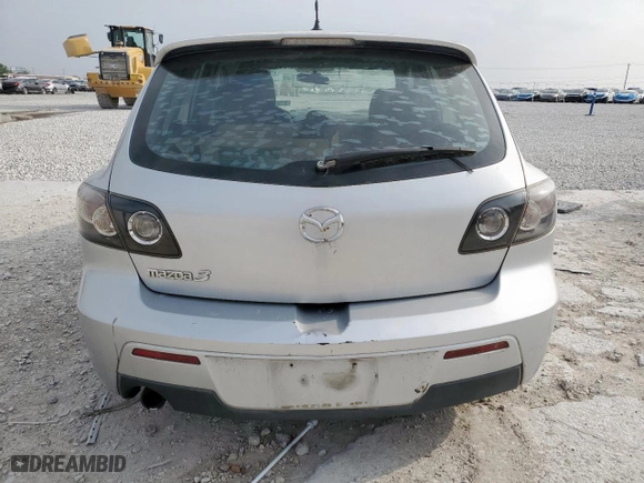 2008 Mazda Mazda3 s Grand Touring with VIN JM1BK343X81787165, listed as a Copart auction lot 51513695 with 186,515 mi miles and Salvage Title. Bid and sale history available at carsss.com. Image 6.