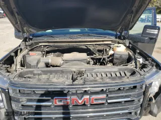 2022 GMC Sierra 2500HD AT4 with VIN 1GT49PE70NF178193, listed as a Copart auction lot 76286634 with 38,497 mi miles and Salvage Title. Bid and sale history available at carsss.com. Image 12.