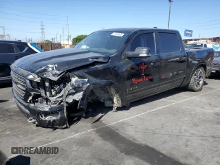 2019 Ram 1500 Limited z VIN 1C6SRFHT6KN566564, wystawiony jako Copart lot #47028485 z przebiegiem 187 634 mil mil oraz Szkoda całkowita • Salvage title. Historia ofert i sprzedaży dostępna na DreamBid. Obrazek 1.