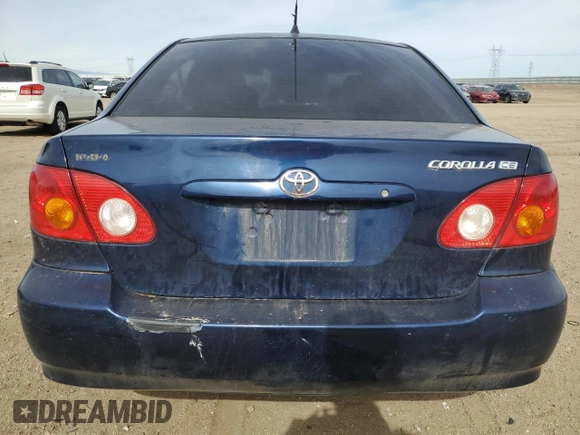2004 Toyota Corolla CE with VIN 1NXBR32E04Z318235, listed as a Copart auction lot 55072815 with 299,999 mi miles and Clean Title. Bid and sale history available at DreamBid. Image 6.