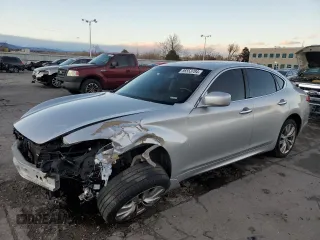 2013 Infiniti M37 with VIN JN1BY1AR4DM603393, listed as a Copart auction lot 86553784 with 112,288 mi miles and Salvage Title. Bid and sale history available at carsss.com. Image 1.