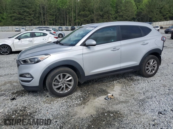 2016 Hyundai Tucson Eco with VIN KM8J3CA28GU022405, listed as a Copart auction lot 54480725 with 150,242 mi miles and Salvage Title. Bid and sale history available at carsss.com. Image 1.