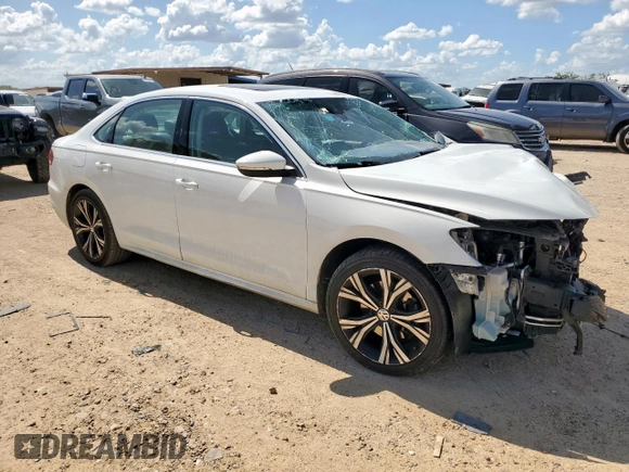 2021 Volkswagen Passat SE with VIN 1VWSA7A34MC014427, listed as a Copart auction lot 61854015 with 74,563 mi miles and Salvage title. Bid and sale history available at DreamBid. Image 4.