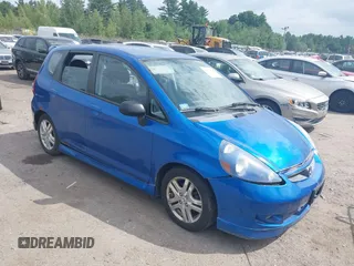 2007 Honda Fit Sport with VIN JHMGD38607S050925, listed as a IAAI auction lot 42571816 with 167,356 mi miles and . Bid and sale history available at DreamBid. Image 1.