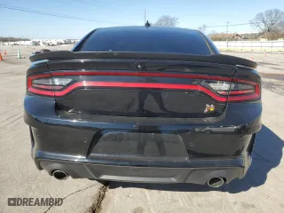 2020 Dodge Charger Scat Pack with VIN 2C3CDXGJ9LH164750, listed as a Copart auction lot 49712175 with 42,400 mi miles and Salvage Title. Bid and sale history available at carsss.com. Image 6.