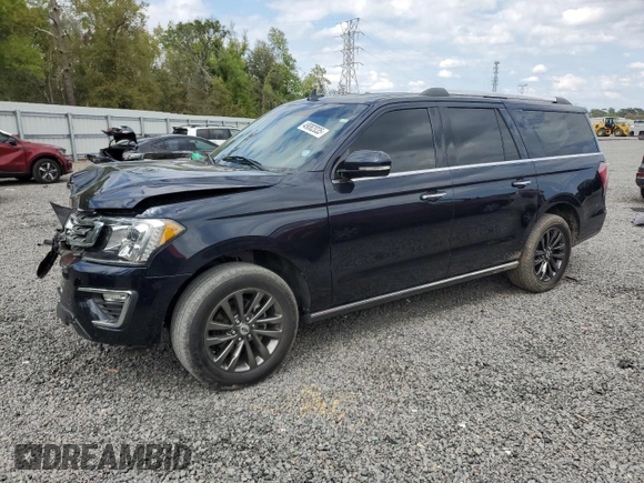 2021 Ford Expedition Max Limited with VIN 1FMJK2AT8MEA26854, listed as a Copart auction lot 49082035 with 80,964 mi miles and Salvage title. Bid and sale history available at DreamBid. Image 1.