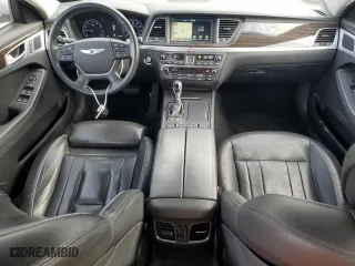 2015 Hyundai Genesis 3.8L with VIN KMHGN4JE9FU075875, listed as a Copart auction lot 53584305 with 108,983 mi miles and Clean Title. Bid and sale history available at carsss.com. Image 8.