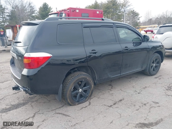 2009 Toyota Highlander with VIN JTEES41A892127963, listed as a IAAI auction lot 41672614 with 234,452 mi miles. Bid and sale history available at carsss.com. Image 4.