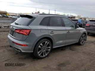 2019 Audi SQ5 Premium Plus with VIN WA1B4AFY5K2047400, listed as a Copart auction lot 46266904 with 24,304 mi miles and . Bid and sale history available at DreamBid. Image 3.