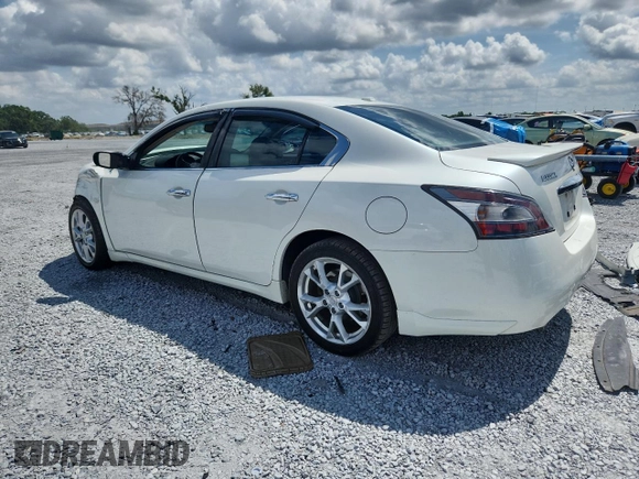 2014 Nissan Maxima S z VIN 1N4AA5AP9EC908047, wystawiony jako Copart lot #58530495 z przebiegiem 134 152 mil mil oraz Szkoda całkowita • Salvage title. Historia ofert i sprzedaży dostępna na DreamBid. Obrazek 2.