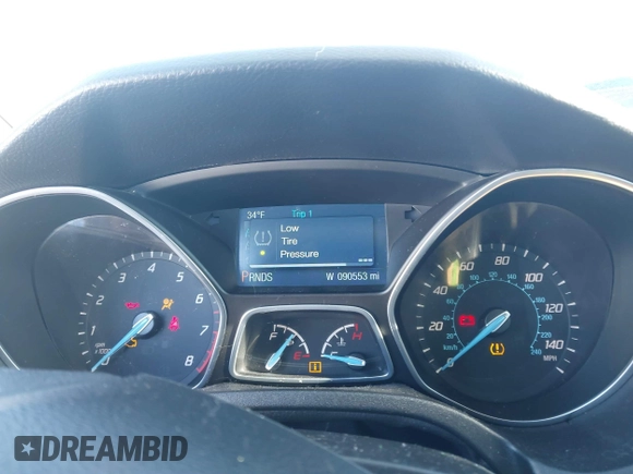 2014 Ford Focus SE with VIN 1FADP3F24EL421528, listed as a IAAI auction lot 41571243 with 90,553 mi miles and . Bid and sale history available at DreamBid. Image 7.