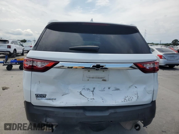 2021 Chevrolet Traverse LS с VIN 1GNERFKW6MJ164585, выставлен на аукционе Copart как лот 58245825 с пробегом 48 125 миль миль и Списание • Salvage title. История ставок и продаж доступна на DreamBid. Изображение 6.