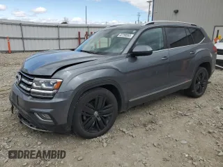 2018 Volkswagen Atlas 3.6L V6 SEL with VIN 1V2MR2CA2JC537460, listed as a Copart auction lot 52799365 with 147,059 mi miles and Non Repairable. Bid and sale history available at carsss.com. Image 1.