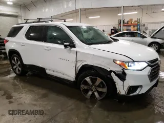 2021 Chevrolet Traverse LT Leather with VIN 1GNEVHKW9MJ171277, listed as a Copart auction lot 42382013 with 69,822 mi miles. Bid and sale history available at carsss.com. Image 4.