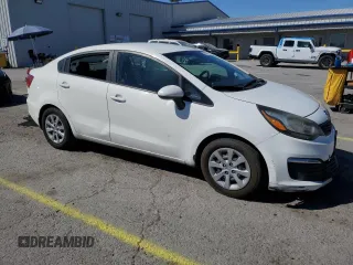 2016 Kia Rio LX with VIN KNADM4A33G6684830, listed as a Copart auction lot 50565905 with 86,738 mi miles and Salvage Title. Bid and sale history available at carsss.com. Image 4.